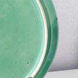 Ceramic dish Sarreguemines vintage 50s