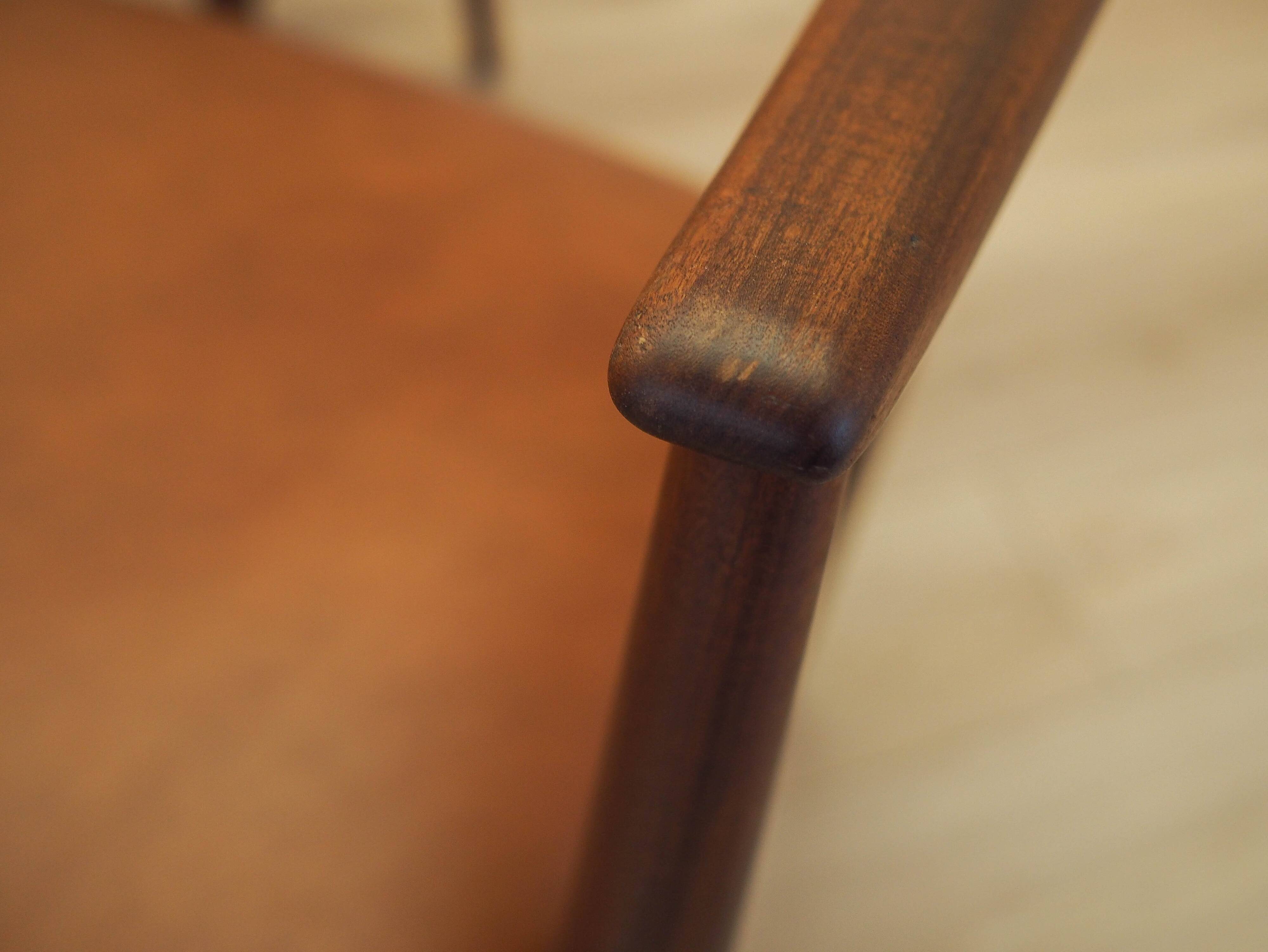Set of six teak chairs, Danish design, 1970s, made in Denmark