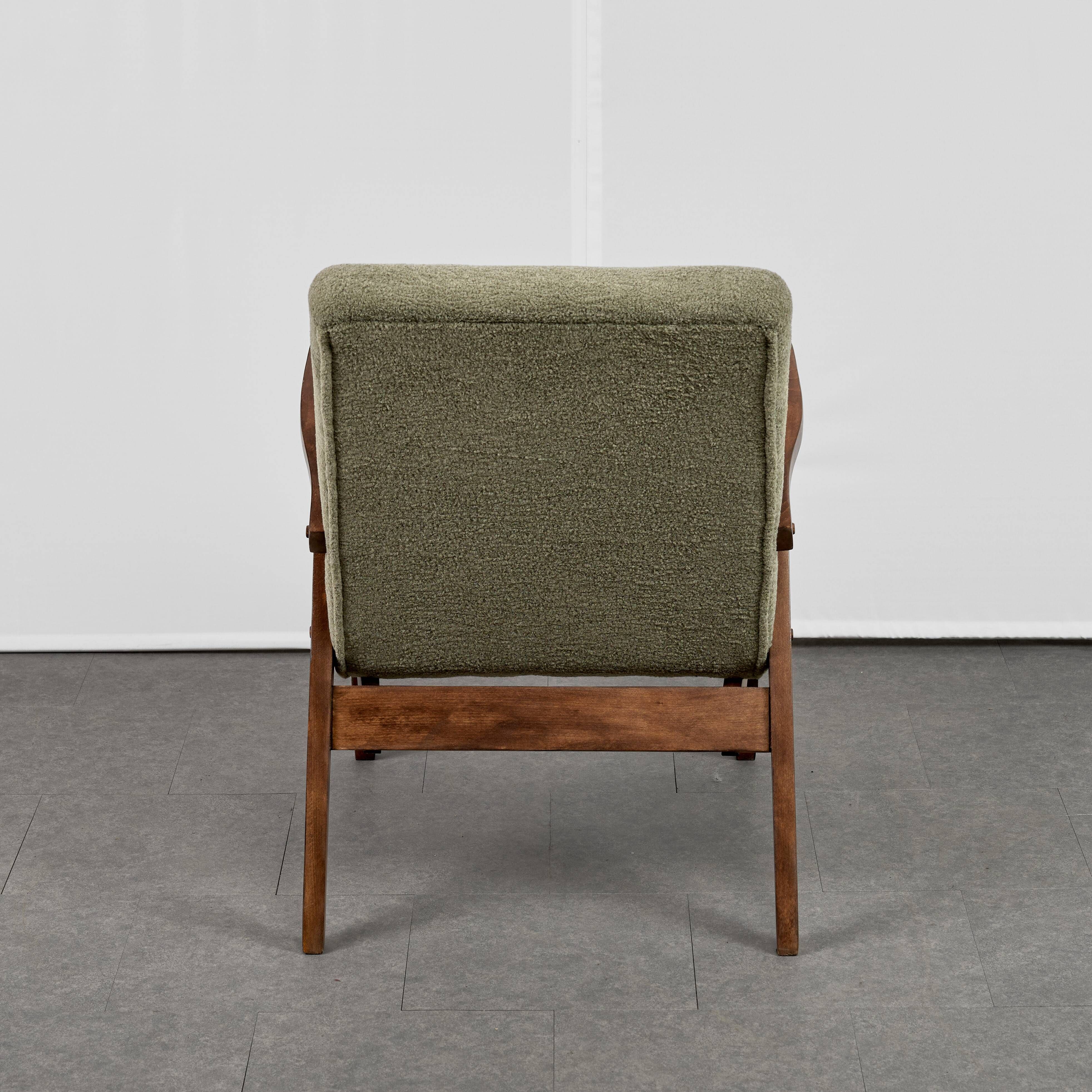 Iconic Armchair by Mieczysław Puchała, 1960s, Poland