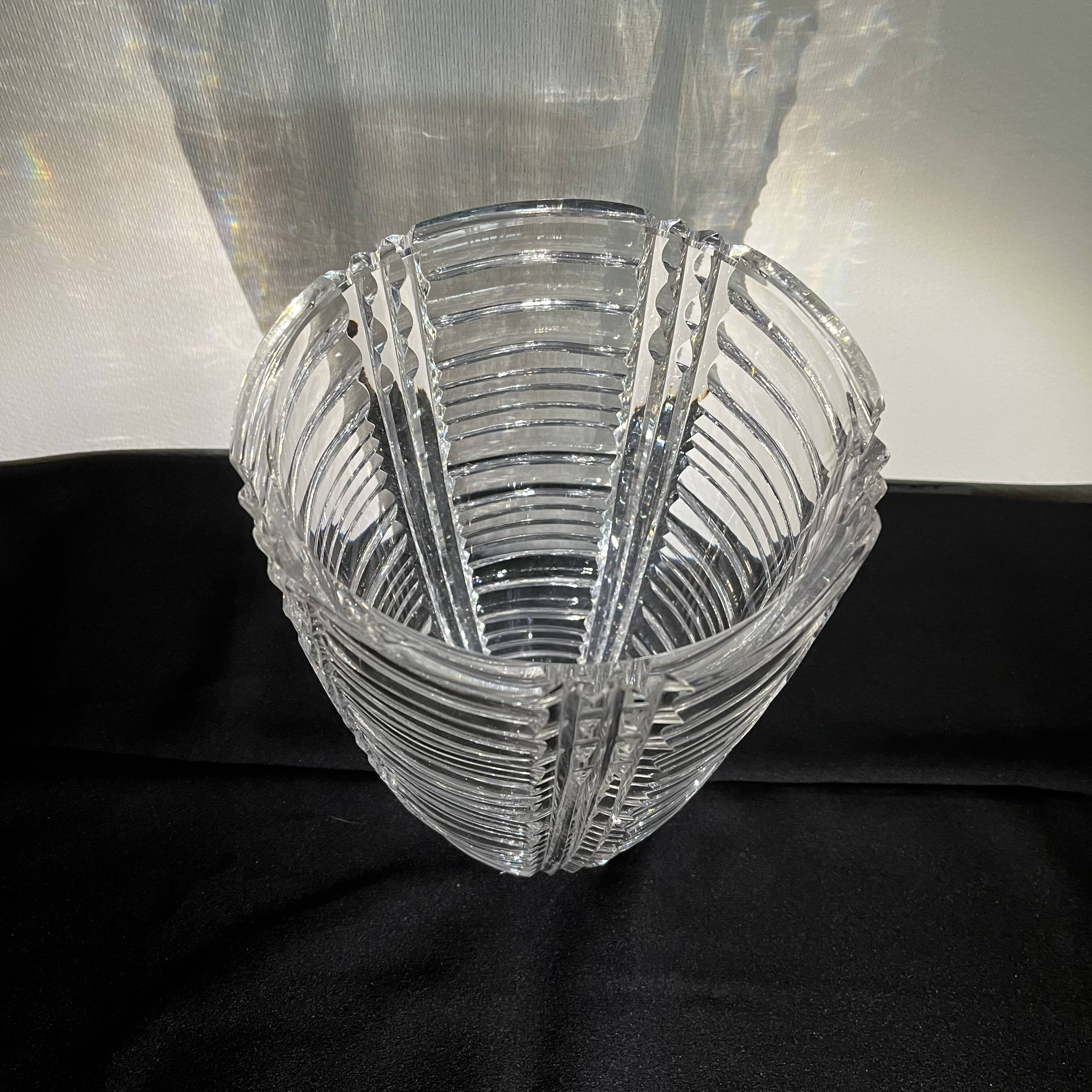 Vase cristal