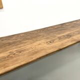 Large XXL Farm Table in Pine – Tapered Legs – L367 cm