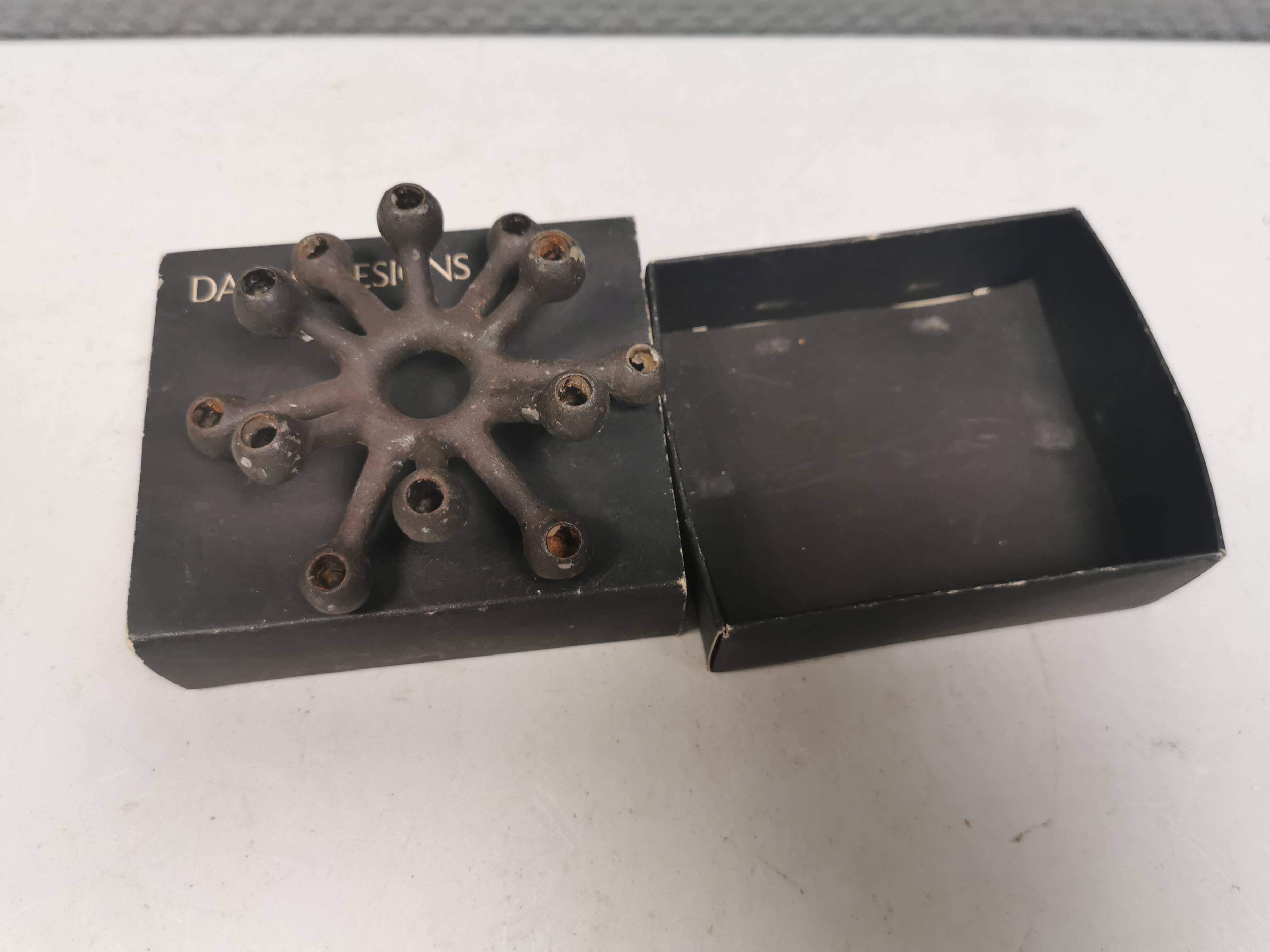 One of the famous "spider" candlesticks by Jens Harald Quistgaard (jhg)