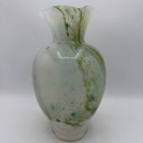 Vase opaline flammée