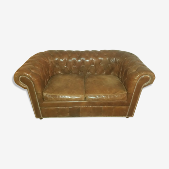 Upholstered sofa Chesterfield