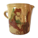 Glazed earth pitcher