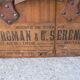 Old travel trunk