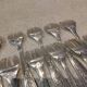 11 silver-plated oyster forks by Christofle Villeroy
