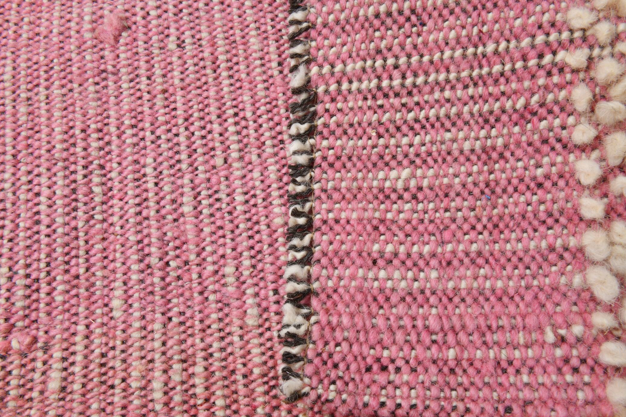 2x6 Mid Century Modern Pink Turkish Runner Rug, 67x171Cm SK 33942 FREE SHIPPING