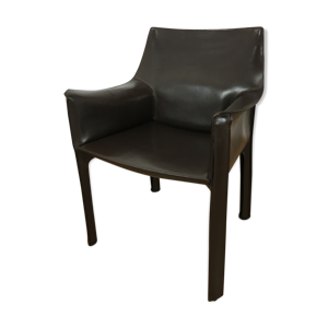 Fauteuil cuir Mario Bellini