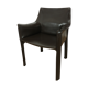 Mario Bellini leather armchair for Cassina, model CAB 413