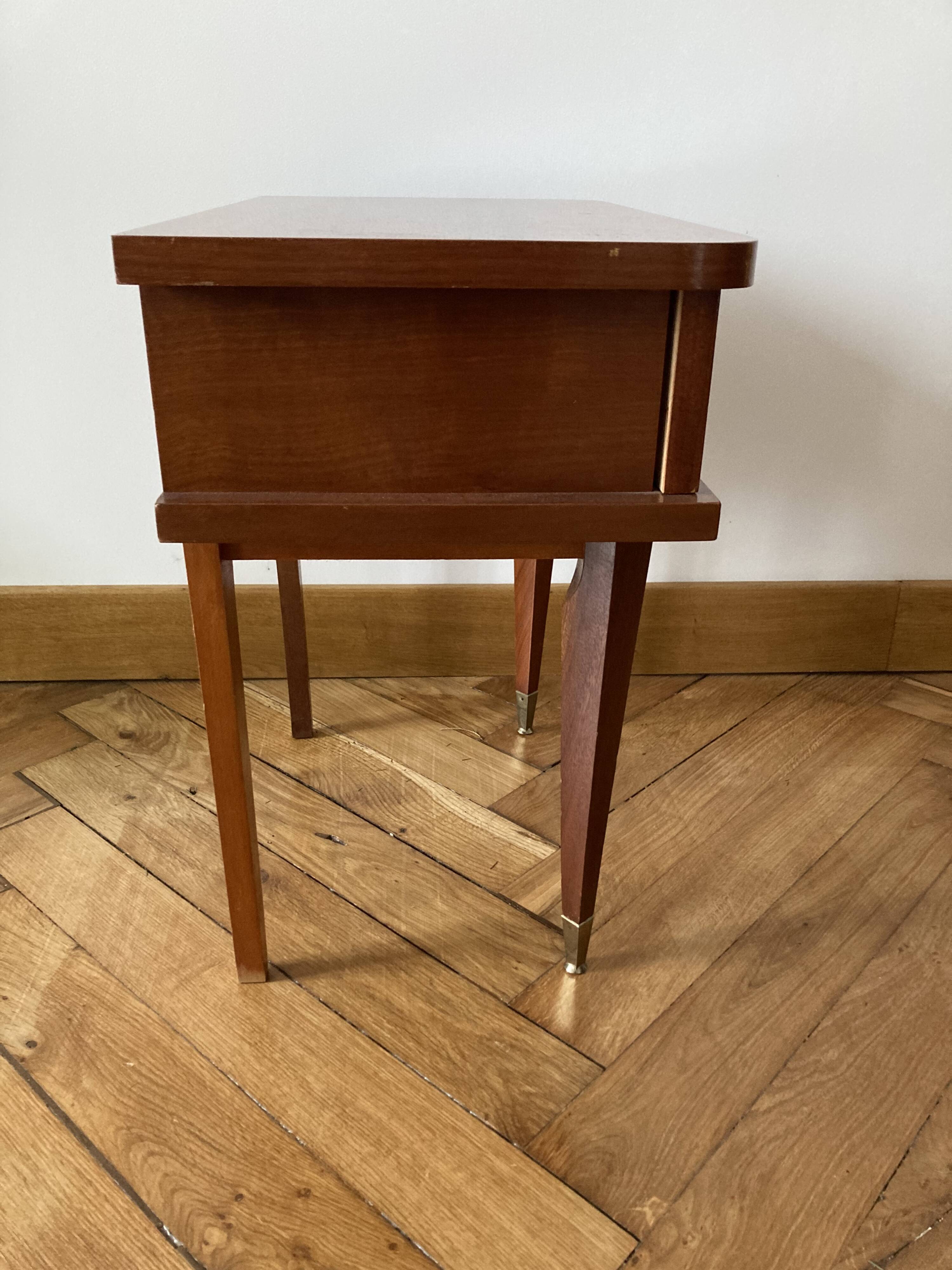 Scandinavian style bedside table