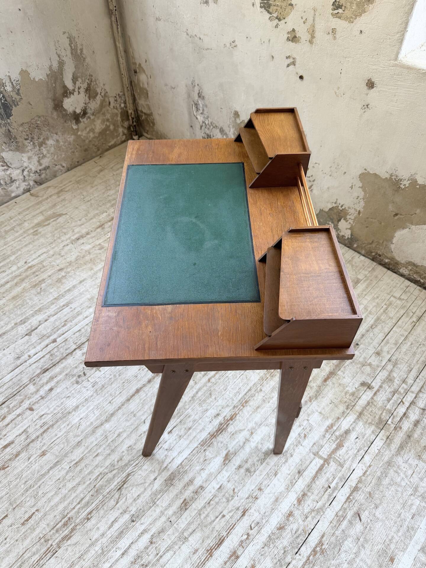 1960s compass desk reconstruction