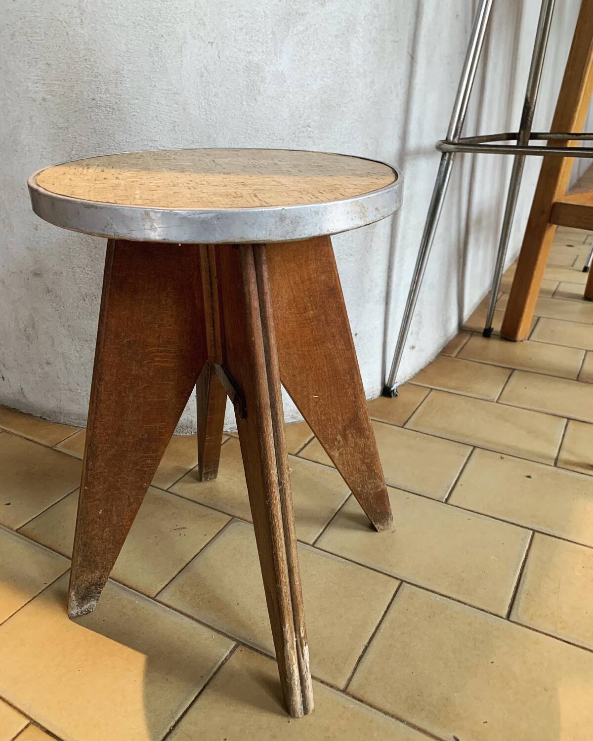 Handcrafted stool