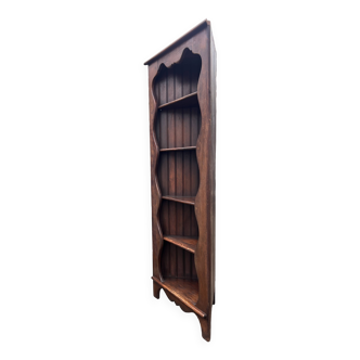 Wooden corner cupboard