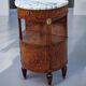 Chevet Demi Lune ancien style Louis XVI, meuble d'appoint