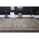 1960s Persian Handmade Wool Cotton Beige Oversized Area Rug 269x385