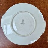 Gien cake dish "Rose-Marie" – hand-decorated earthenware