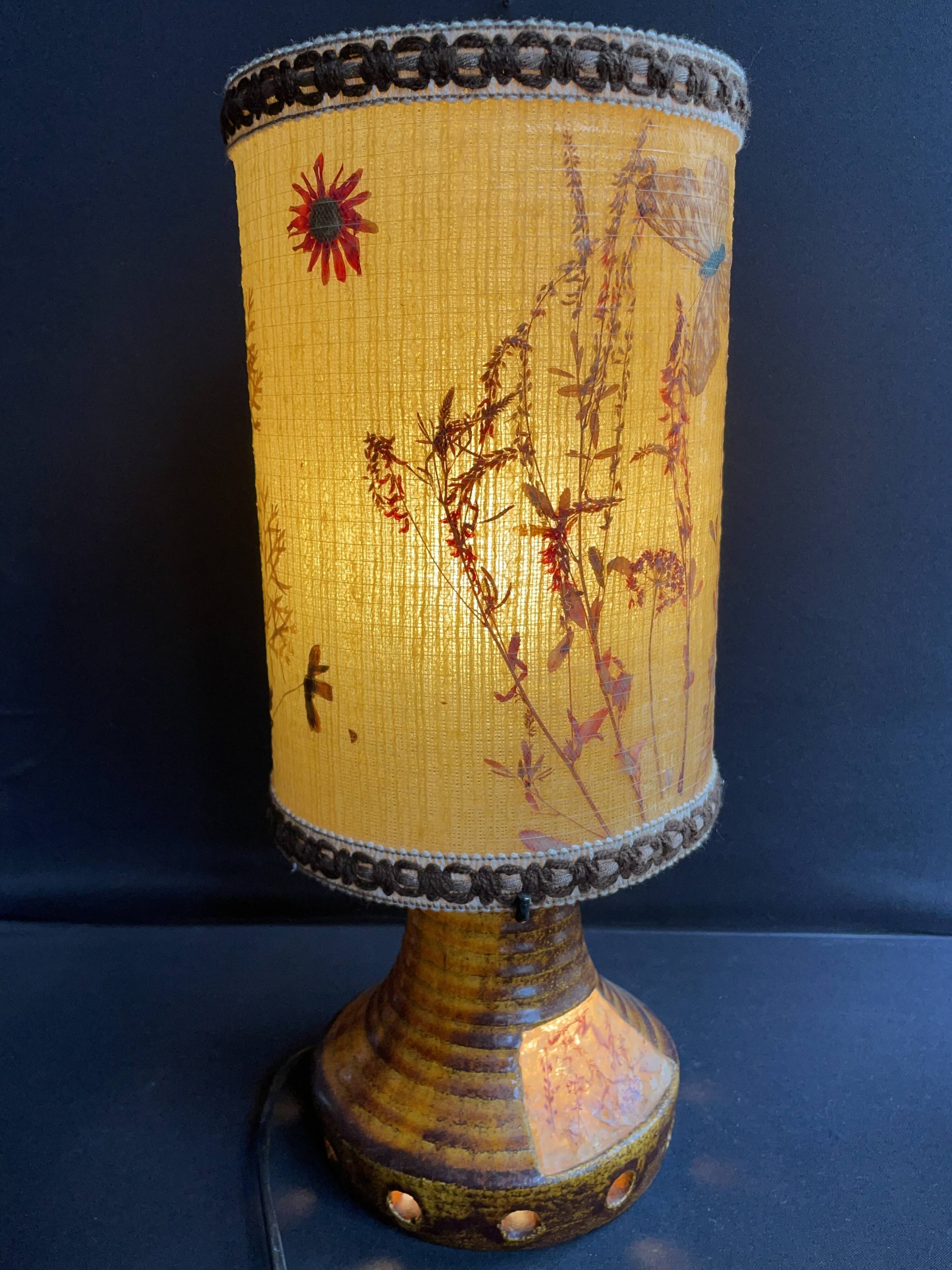 Table lamp - Accolay pottery 1945-1989