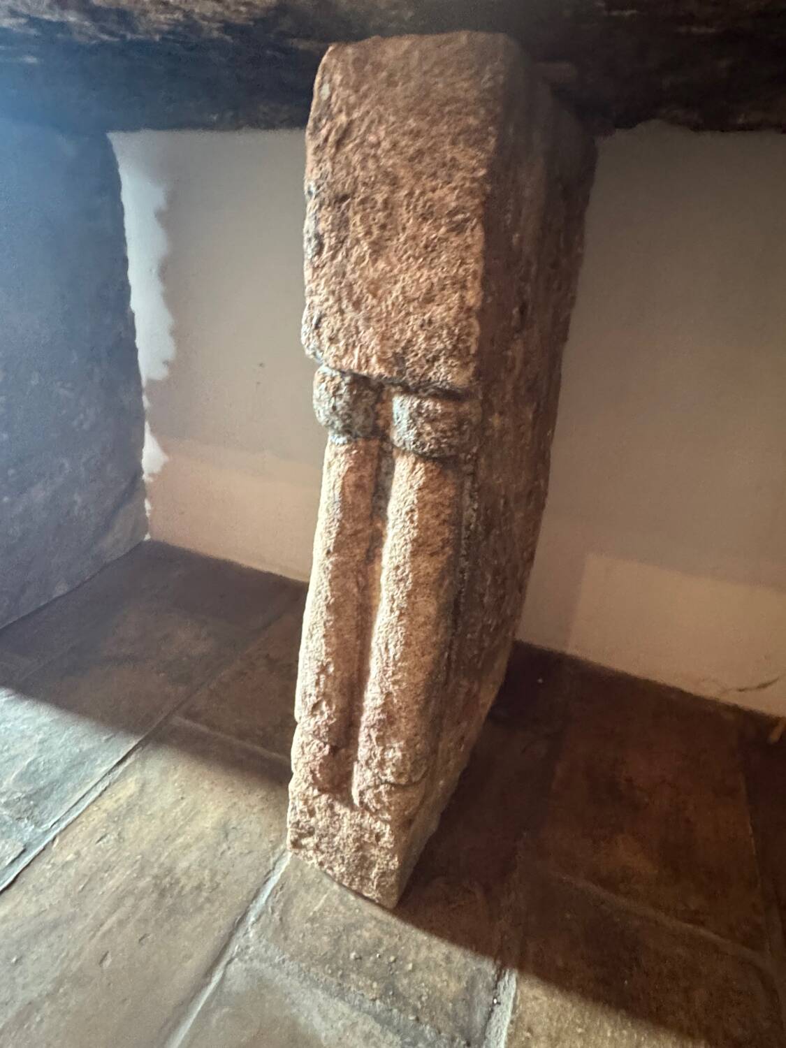 Indian stone console