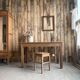 Art Deco table in solid oak (renovated)