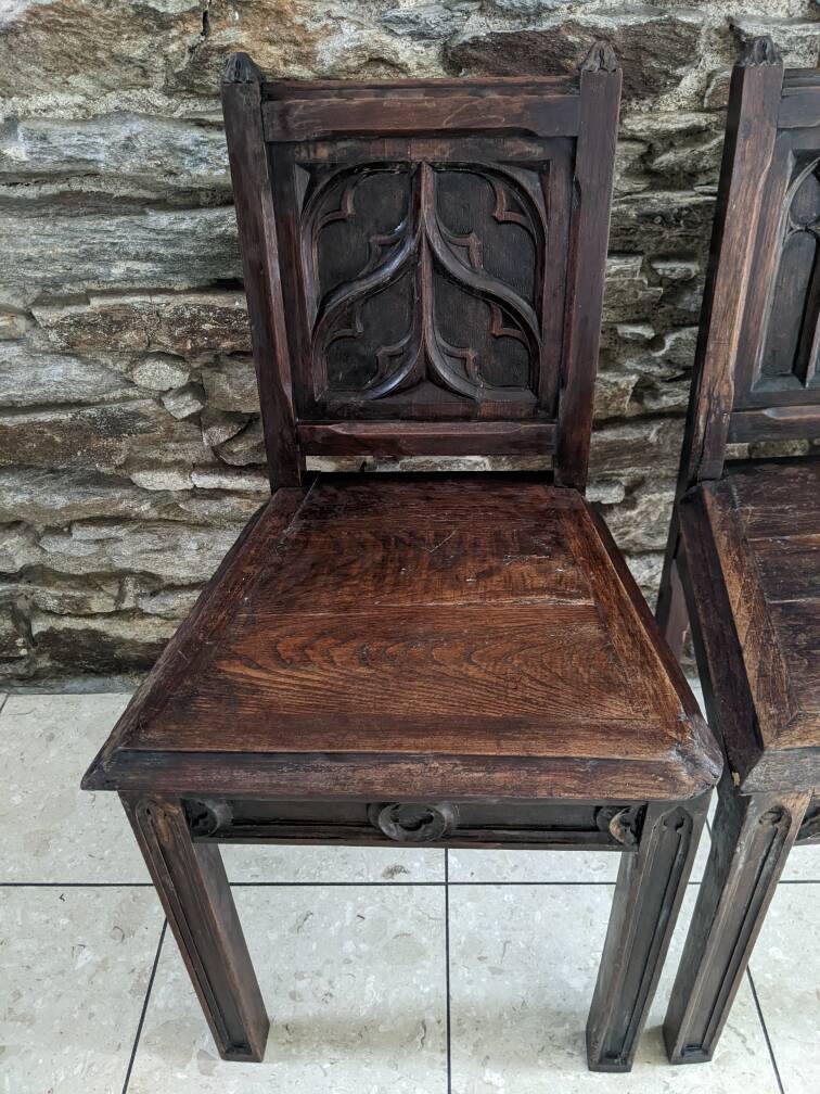2 church chairs