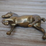 Brass horse