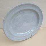 Plat Villeroy and Boch old blue earthenware