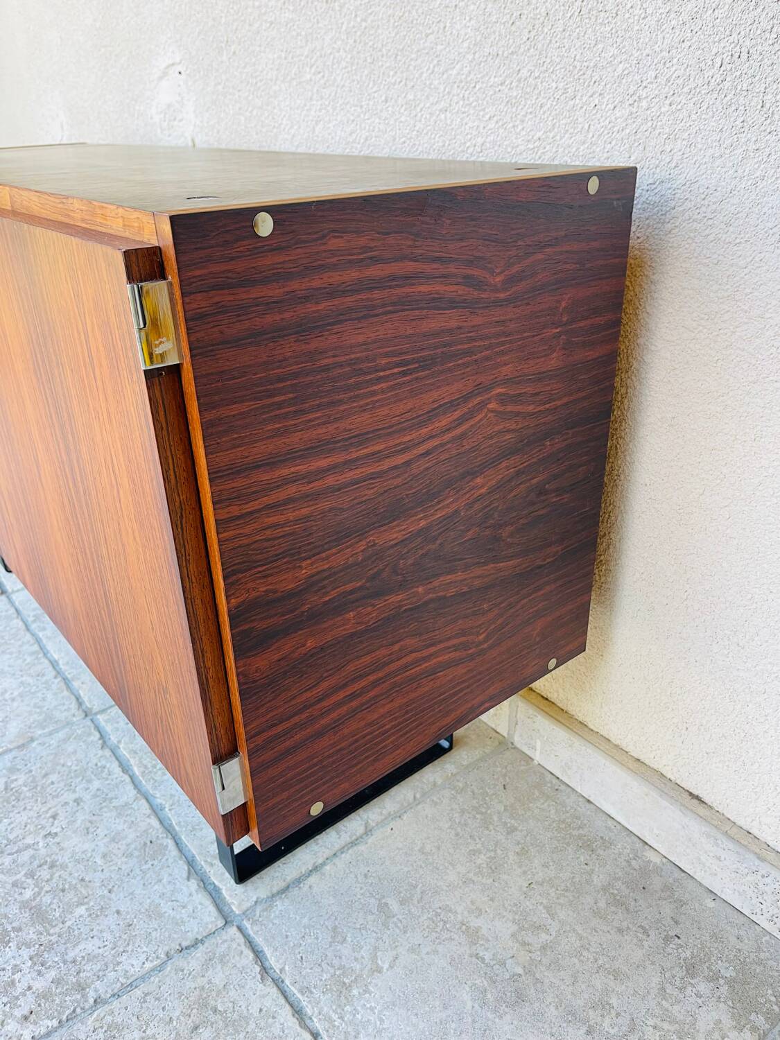 Minimalist rosewood sideboard