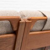 GE-375/3 Three-seater Sofa by Hans Wegner  for Getama