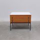 Modernist side table with drawers by Herbert Hirche for Holzäpfel, 1950s.
