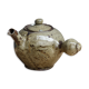 Artisanal teapot in glazed sandstone