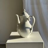 White Bavarian porcelain teapot H27
