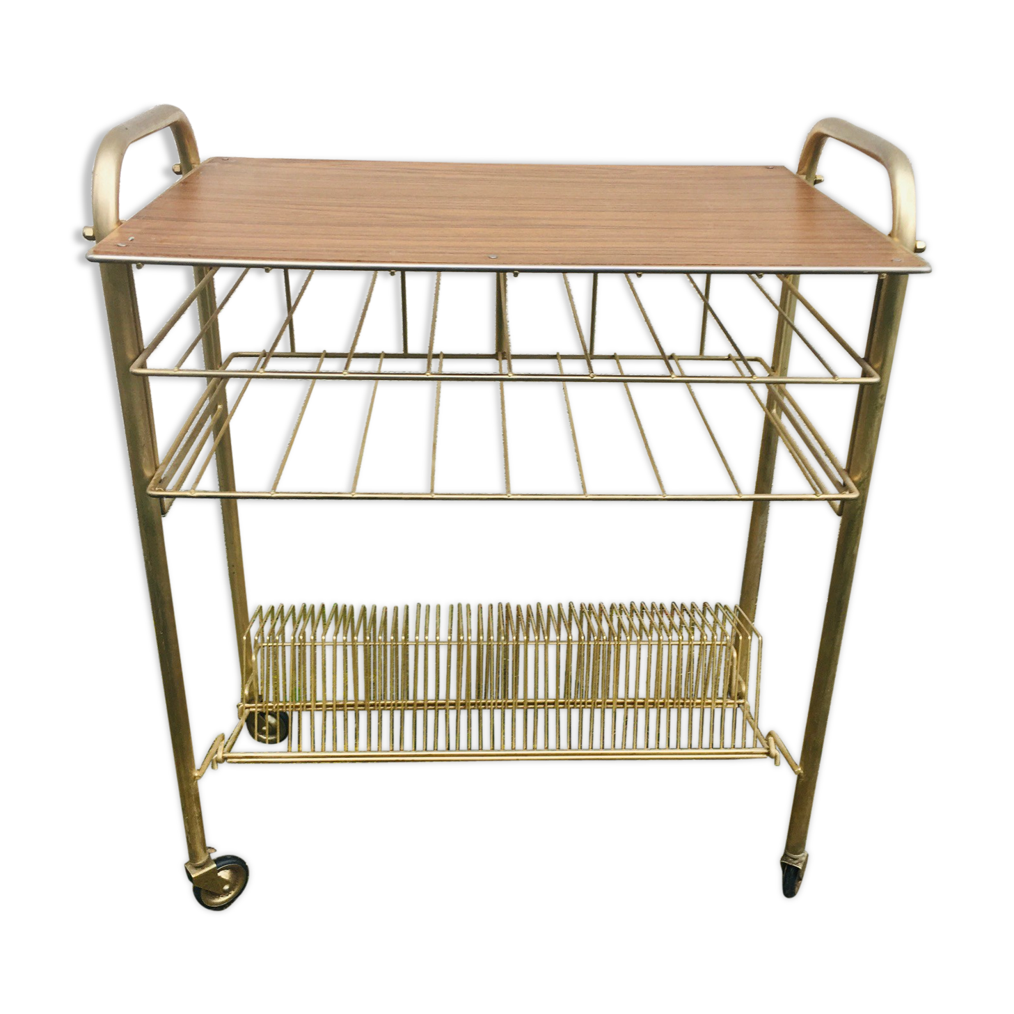 Vintage serving table