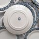 8 flat ironstone plates “Bristol” Salins