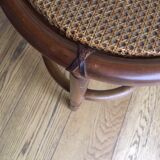 Pair rattan bedsides or couch end