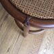 Pair rattan bedsides or couch end