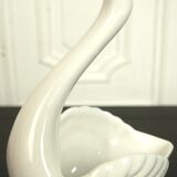 Vintage porcelain swan