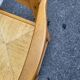 Country-style chair in solid oak