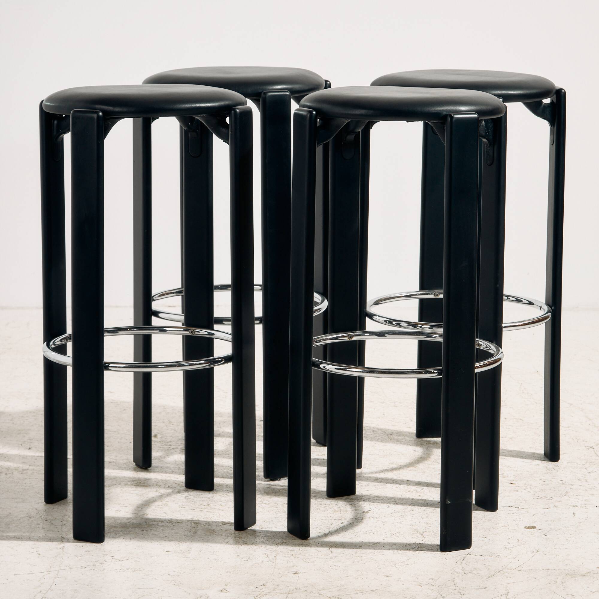 Tabouret de bar restauré par Bruno Rey pour Kusch & Co.