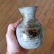 Signed sandstone vase