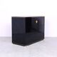 Art deco black and gold cabinets by Pierre Vandel, 1970s