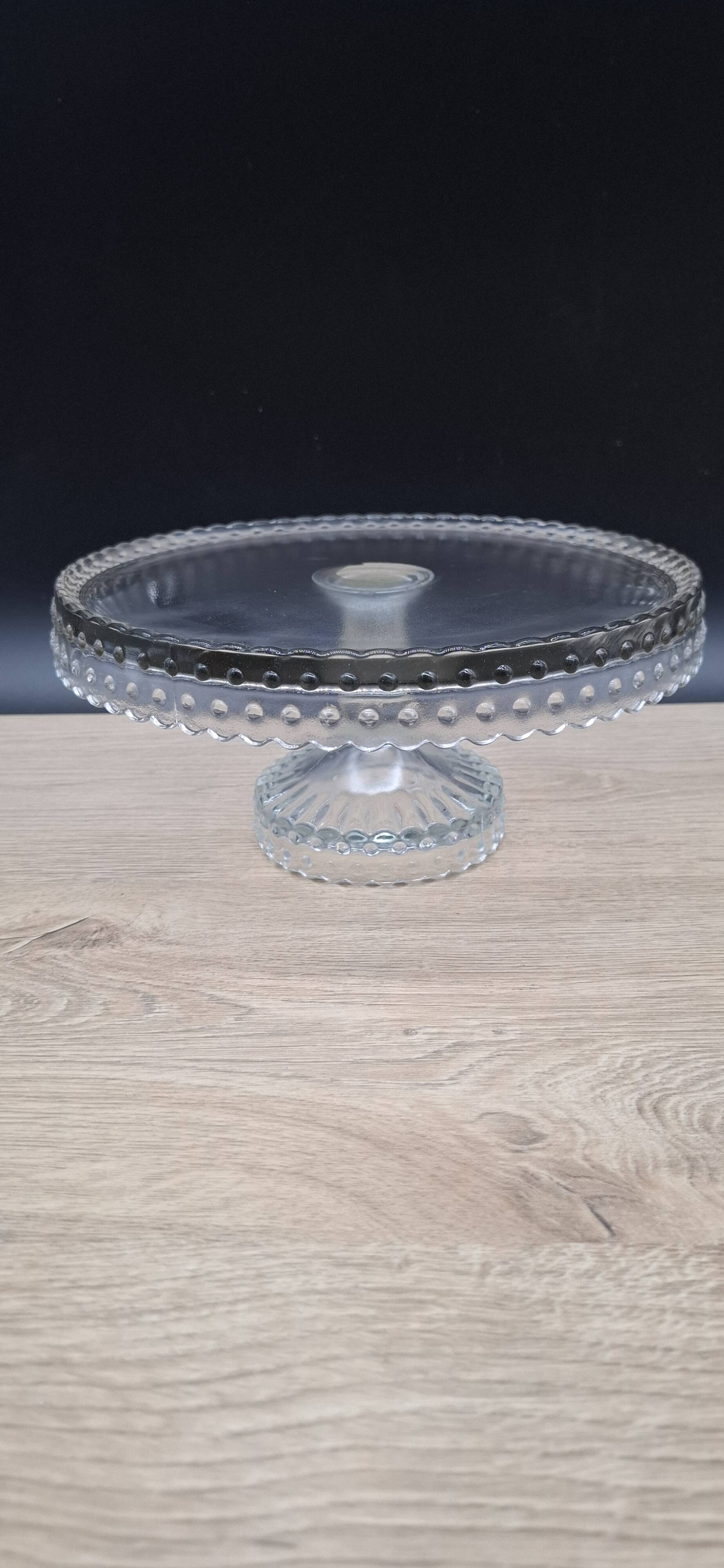 Transparent cake dish balls 04