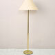 Lampadaire vintage avec base en or