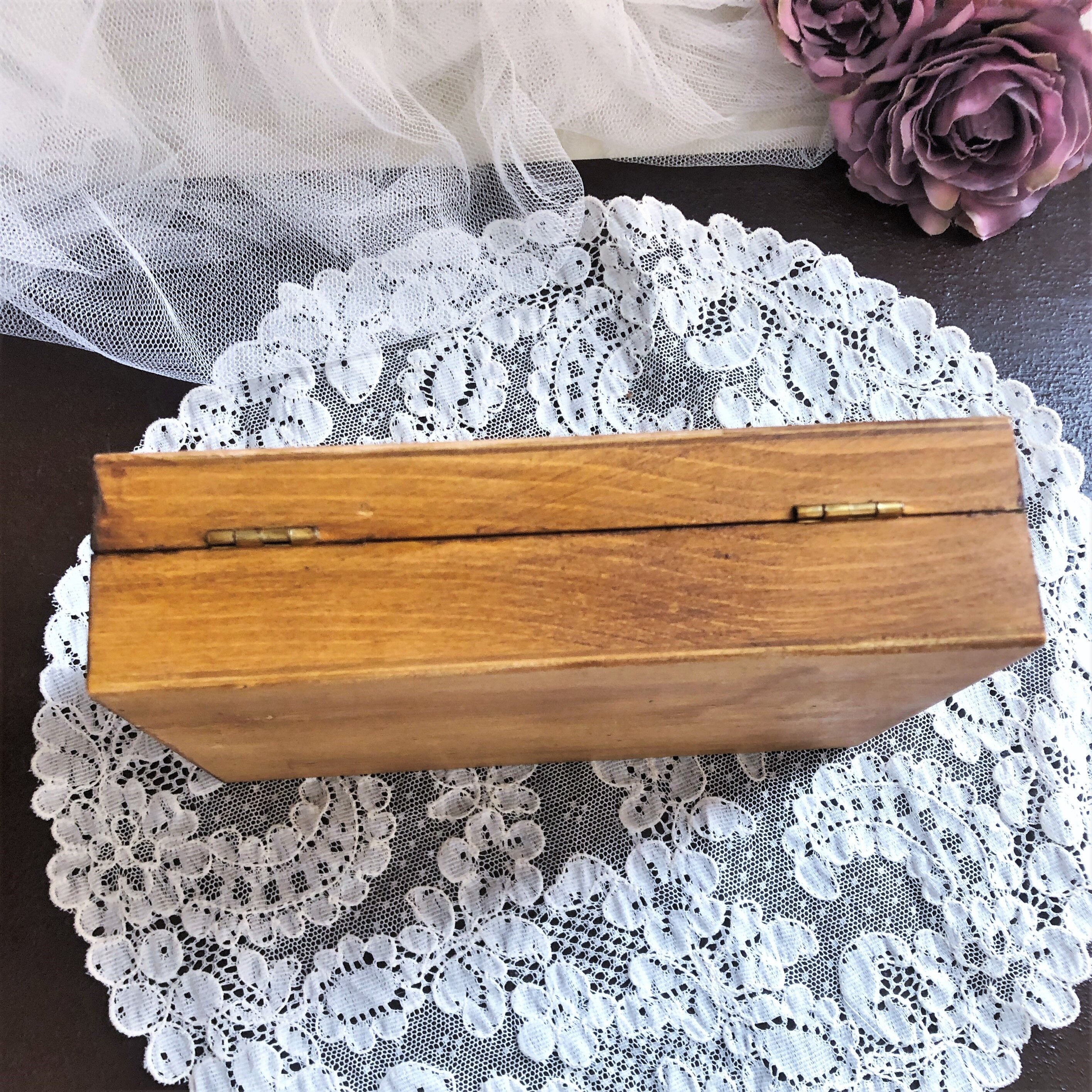 Wooden box for card games