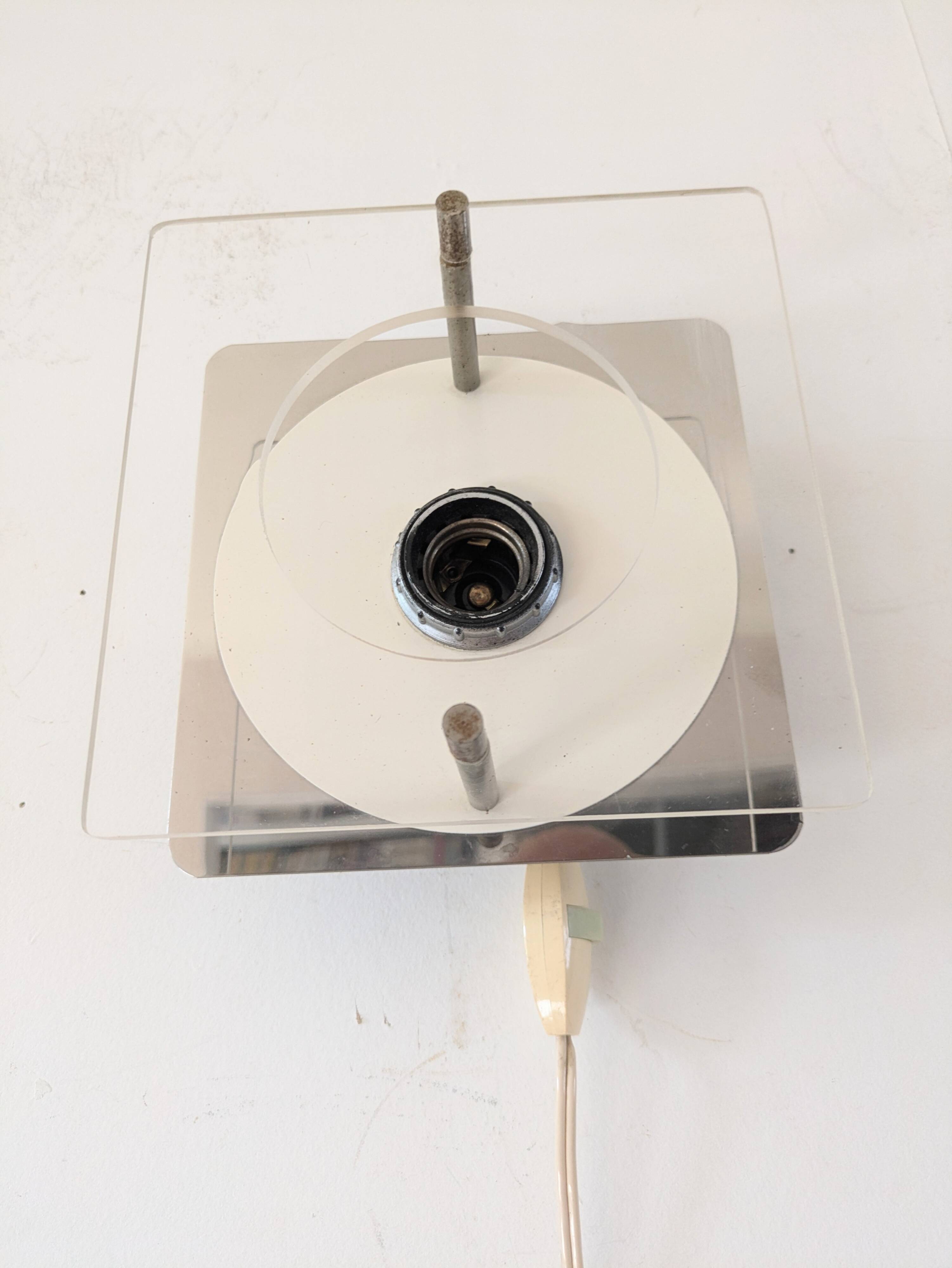 Jocelyne Trocmé wall lamp design 70s