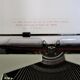 Writers' typewriters of light grey 70s Adler made in Holland