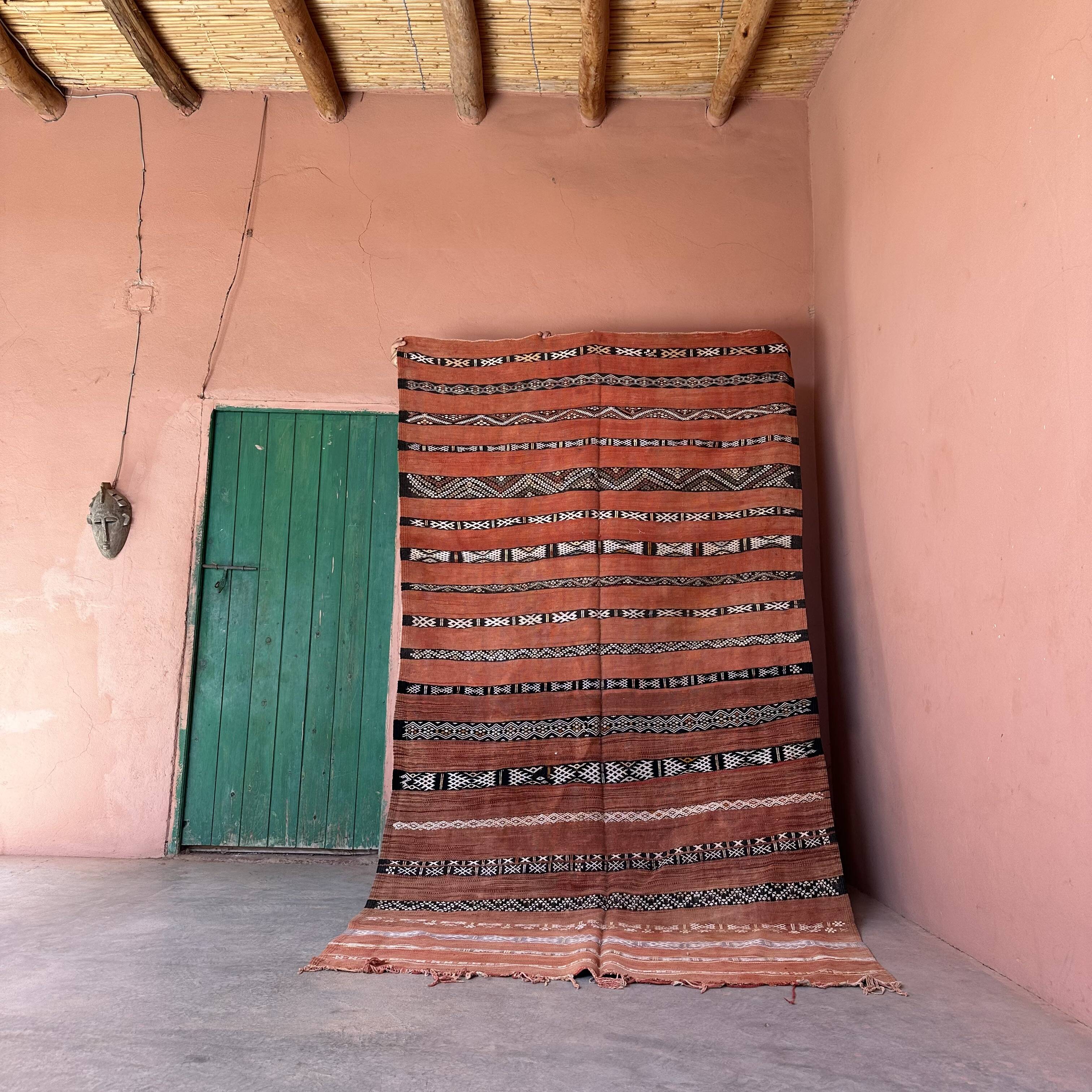 Moroccan Kilim Zayan Rug