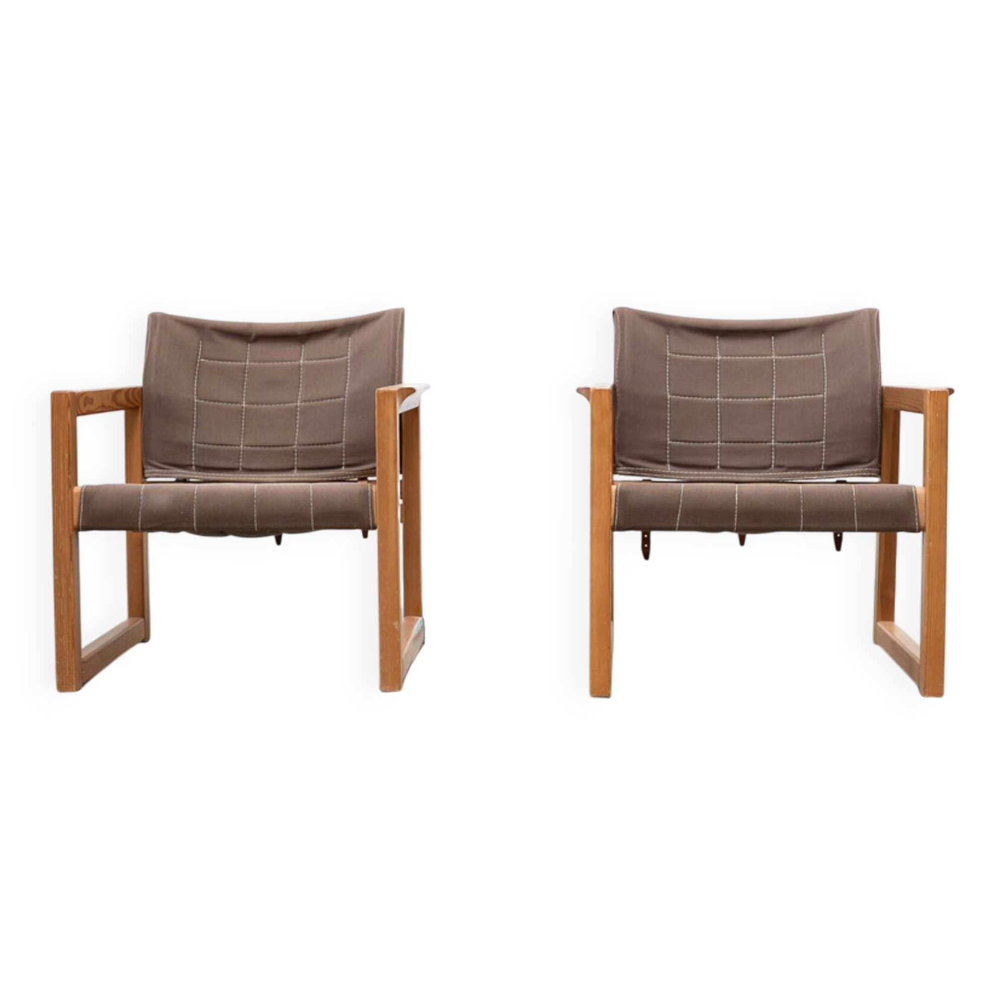 Ensemble de deux fauteuils lounge Diana par Karin Möbring pour Ikea