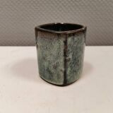 Vase in several shades of blue, from Danish stogo art pottery