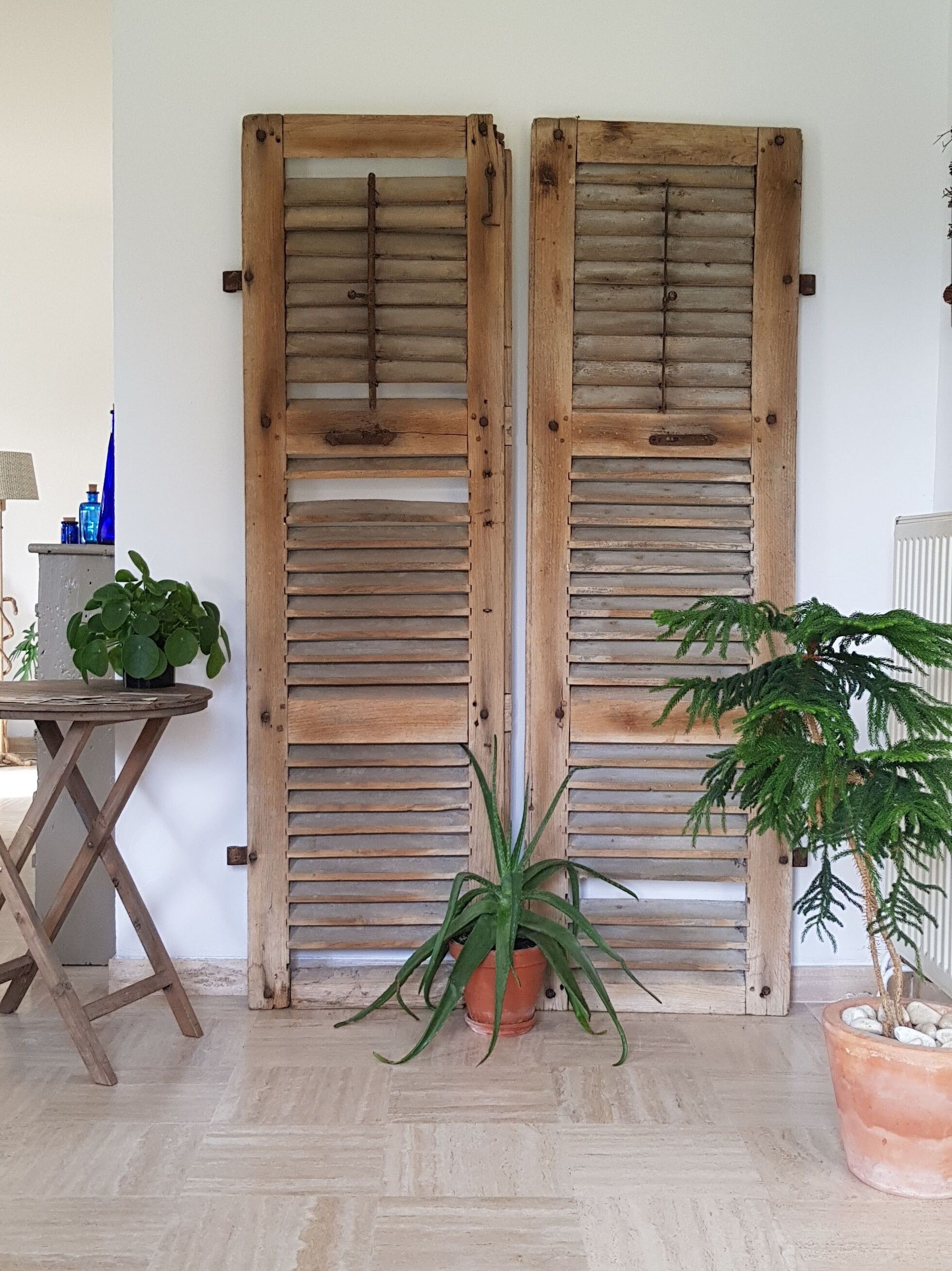 2 louvers oak 192 x 58